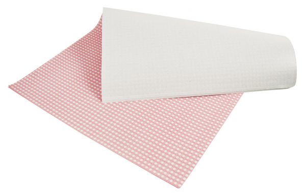 PAPIER DUPLEX 32*50 CM IMPRES. ROSE